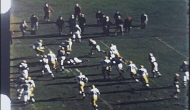 Cleveland Browns vs Pittsburgh Steelers | October 19th, 1958 8mm home movie