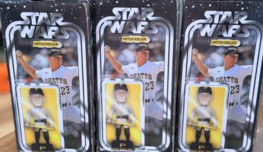 Mitch Keller “Jedi Mitch” bobble heads