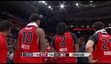 AJ Johnson today in the G-Leauge, 21 points on 7-13 shooting, 1-3 from three. Capital City lost to the Raptors 905 (12/5/2025)