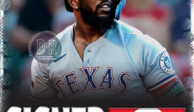 Adolis Garcia has signed a 1 year deal with the Phillies today. Fans are wondering what this means for Nick Castellanos?