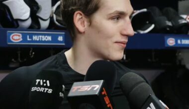 Lane Hutson today on playing on the Habs penalty kill this season: “I love the challenge. It’s really fun just to frustrate the other team’s powerplay. It’s something that I look forward to and I’m happy that I’ve been given the opportunity to do that.”