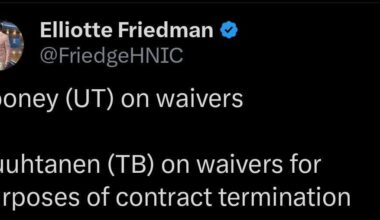 Friedman: Huuhtanen on Waivers (Contract Termination)