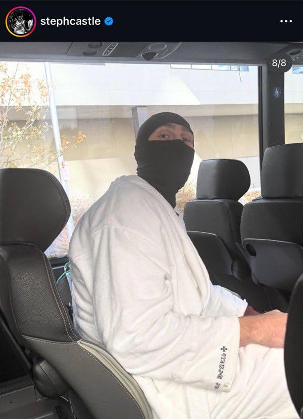 Stephon Castle got Luke Kornet a Chrome Hearts robe and shiesty for Christmas - [vibes are immaculate]