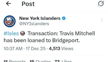 Travis Mitchell returned to Bridgeport