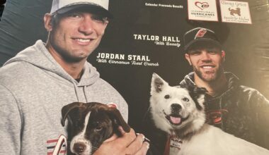 Everyone say W great aunt who knows nothing about hockey