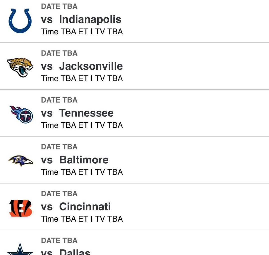 The Texans 2026-27 schedule