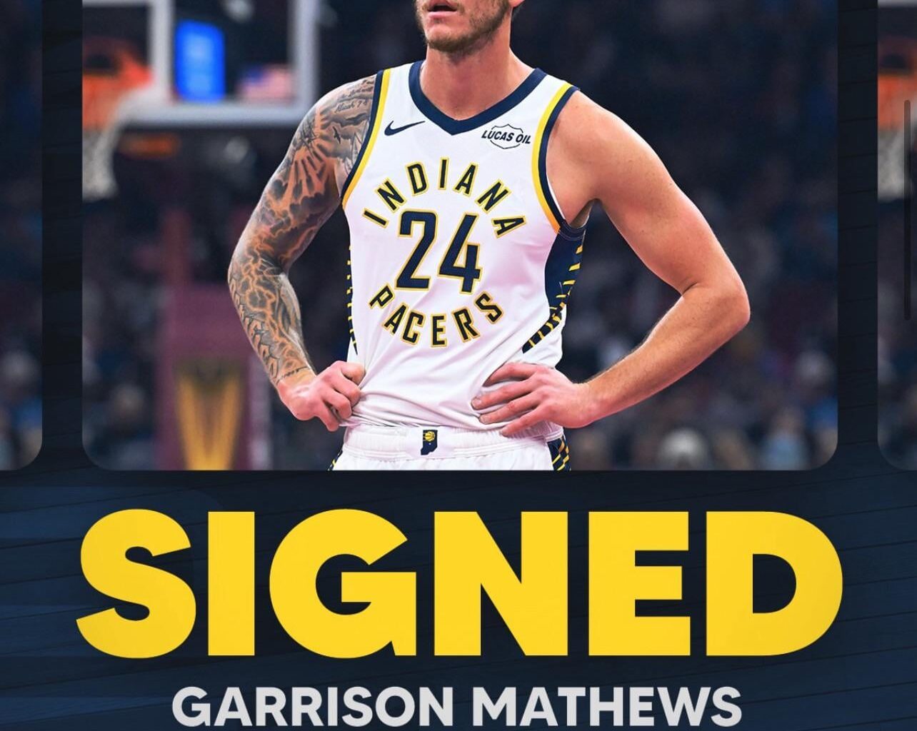 Garrison Mathews has officially been signed, and Jeremiah Robinson-Earl has been waived