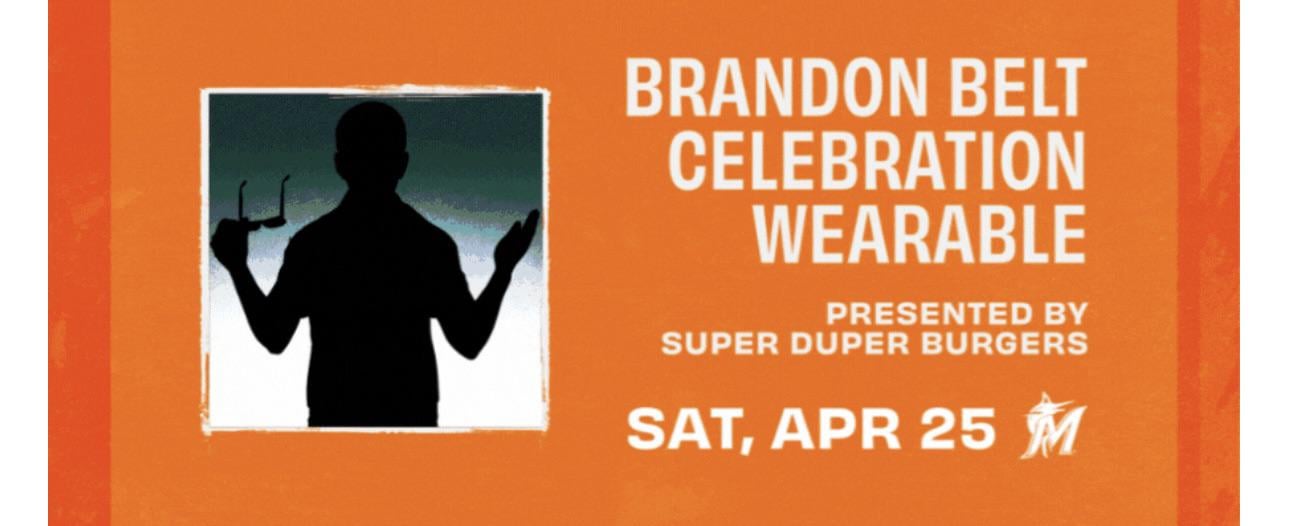 Brandon Belt Celebration Day