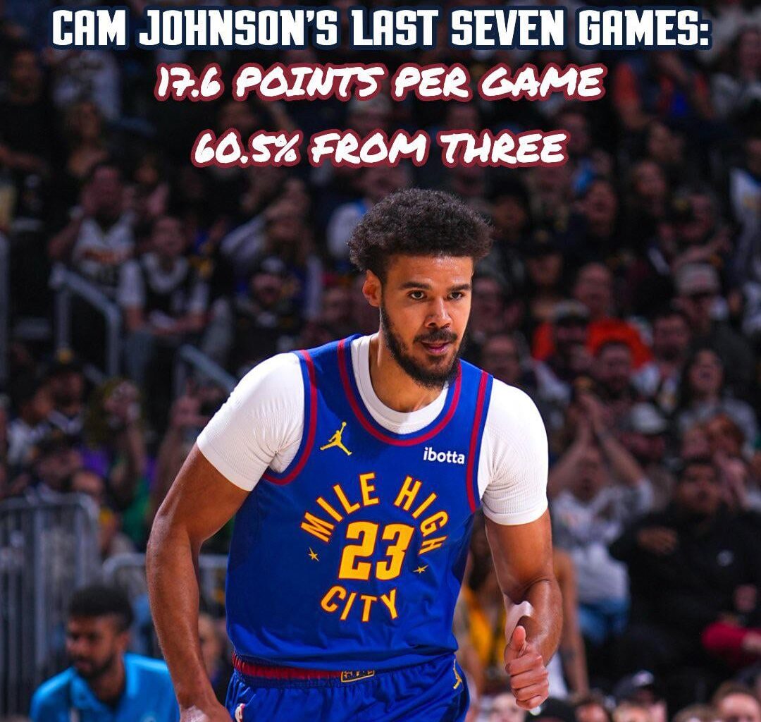 Cam found his rhythm over the last 7 games🏀🏔️ it’s good to see him draining those 3’s🔥