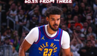 Cam found his rhythm over the last 7 games🏀🏔️ it’s good to see him draining those 3’s🔥