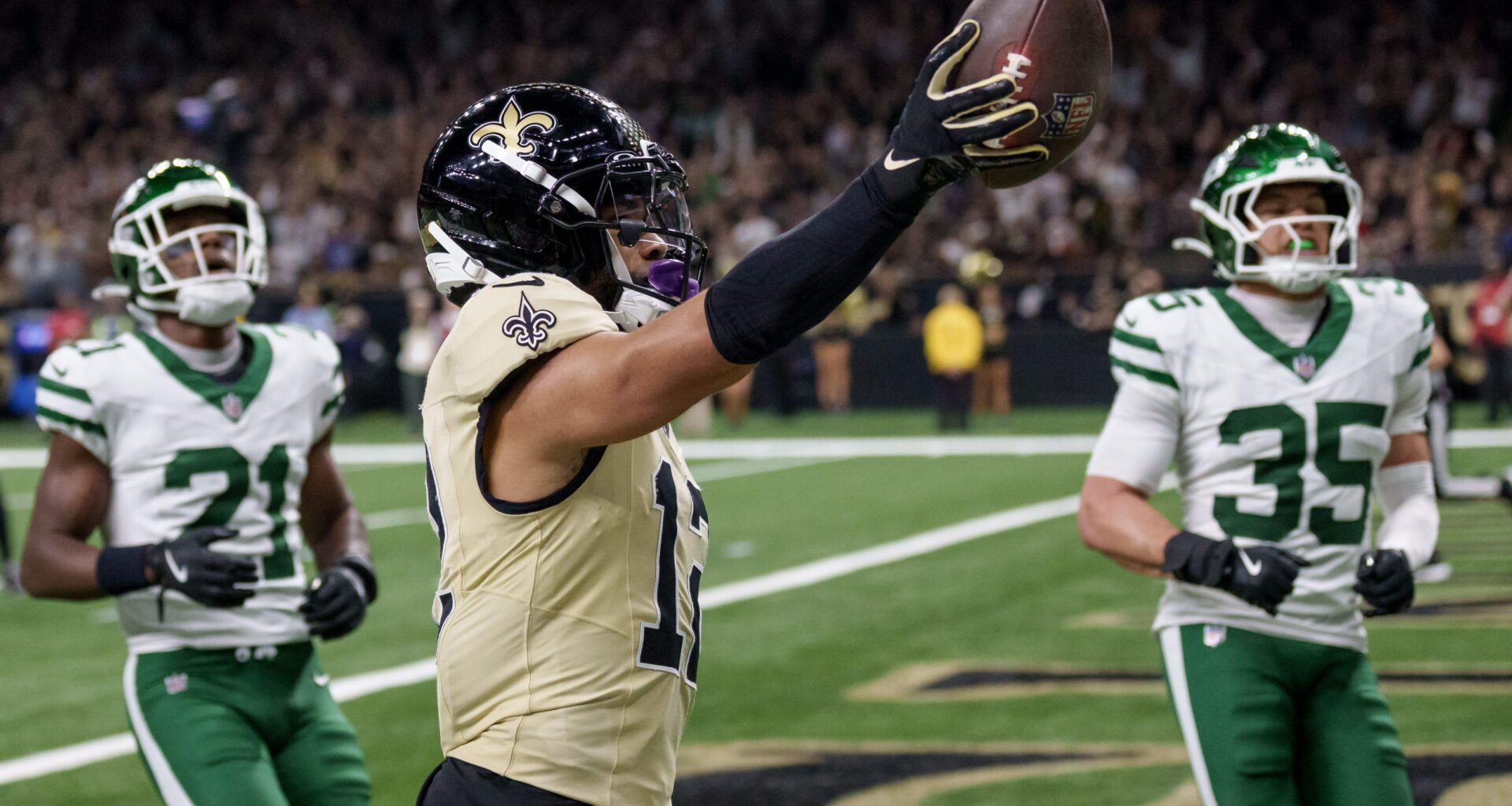 Jets had absolutely no answer for Saints WR Chris Olave in Week 16