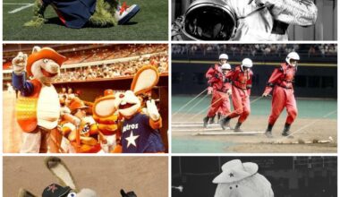Astros Mascots Appreciation Post (All the ones throughout the years)