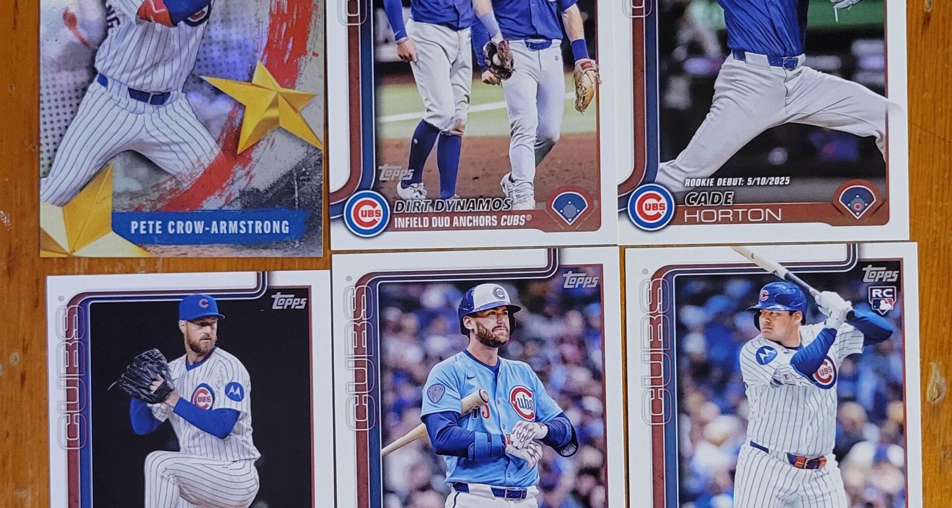 My son got a pretty sweet spread of Cubs in his stocking.