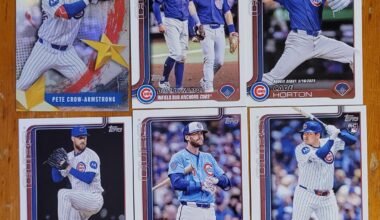 My son got a pretty sweet spread of Cubs in his stocking.