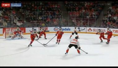 (Full Game Highlights) Michael Hage With Impressive WJC Debut - Goes Bar Down/Adds 2 Assists - Highlights 12-26-25