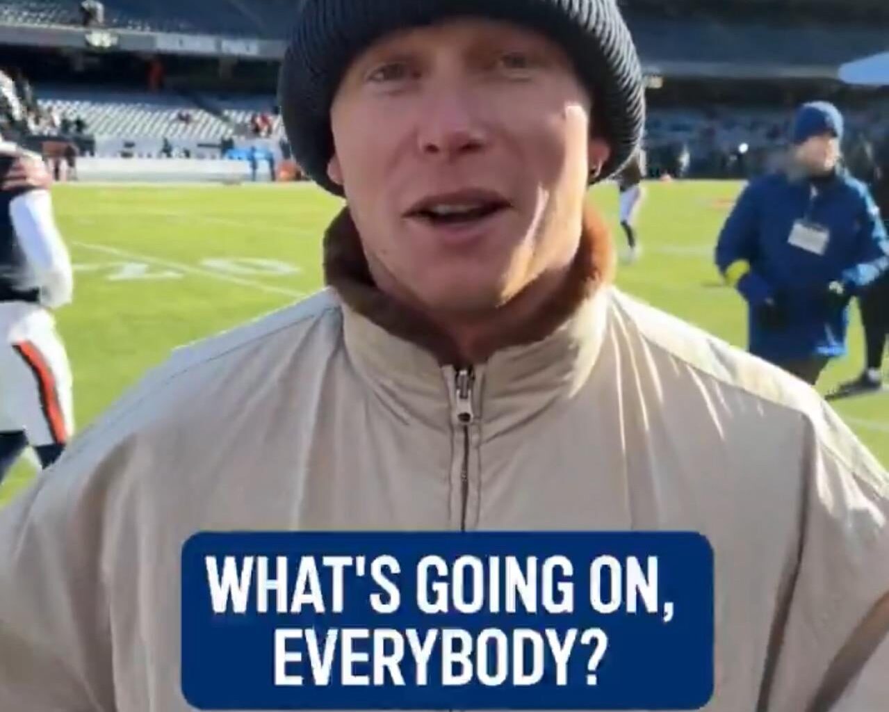 The Chicago Bears are 2-0 this season with Pete Crow-Armstrong in attendance