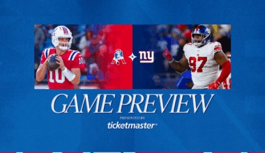 Official Gameday - Patriots v Giants - Pregame Thread