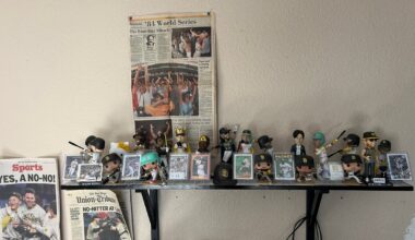 My Padres shelf and pin Board