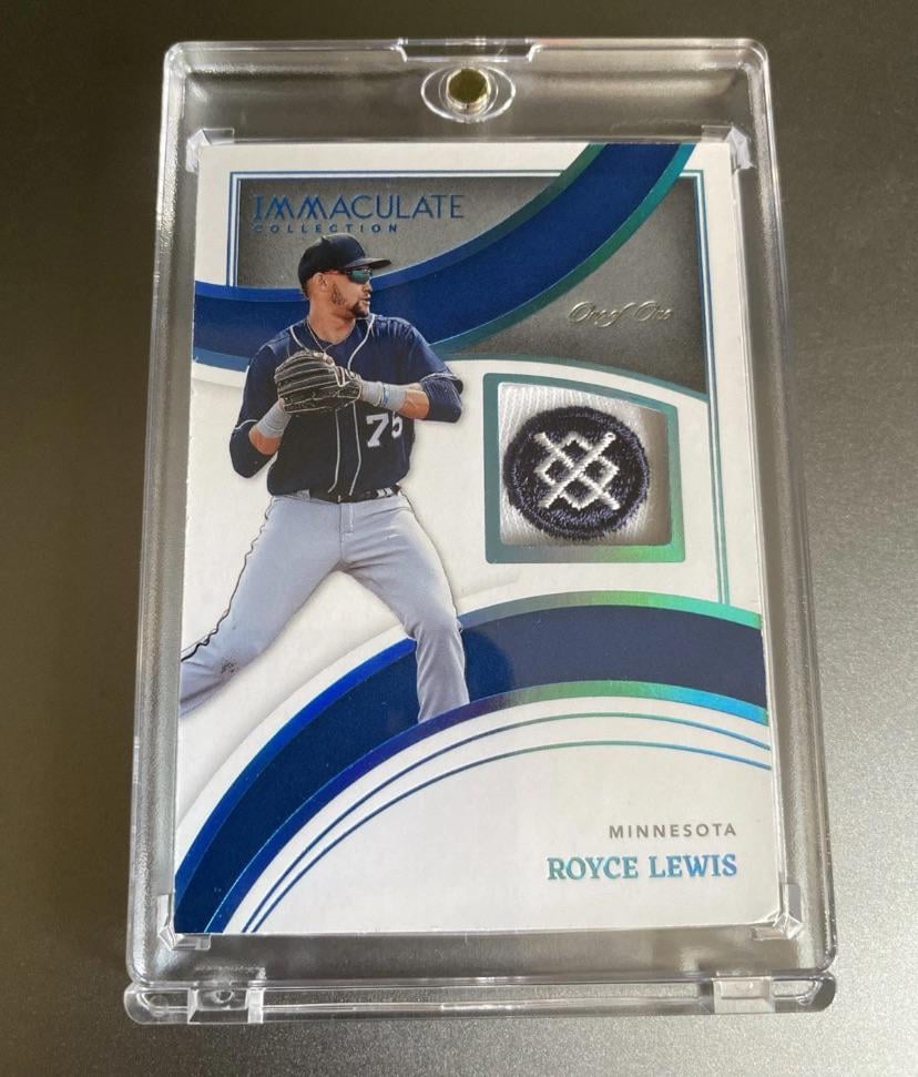 This Royce Lewis 1/1 card needs a new home ASAP