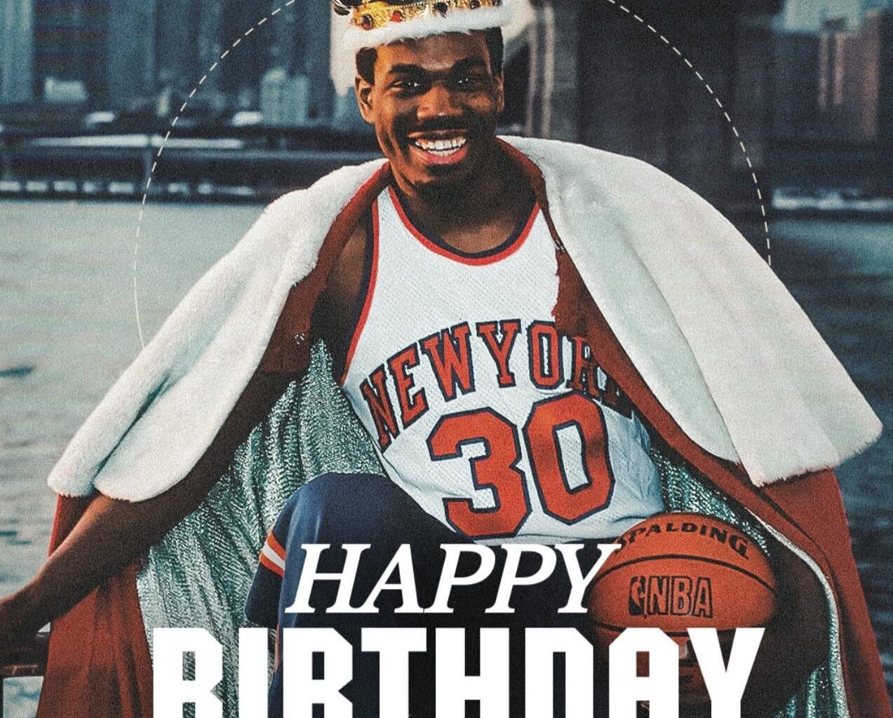 Happy Birthday Knicks Legend Bernard King! 👑 🎂🎁 🍰 🎶🎉🎊