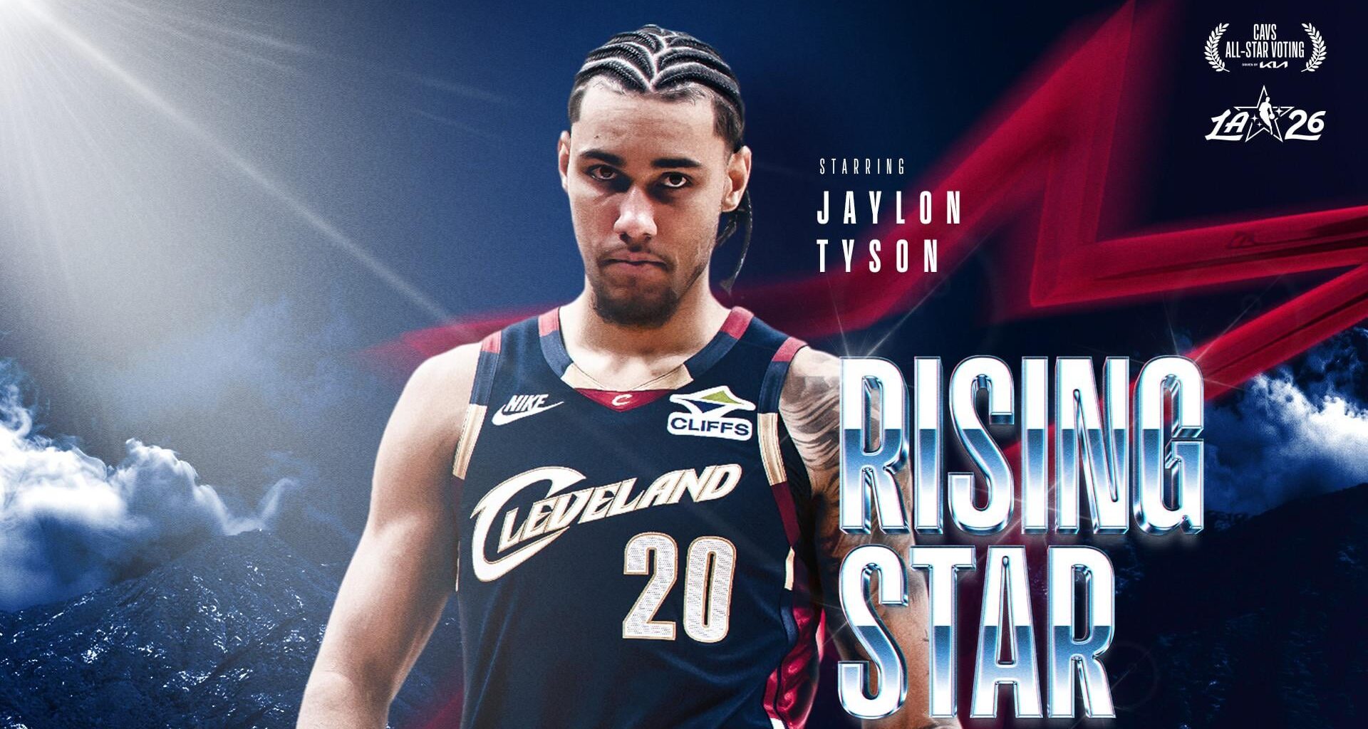 JAYLON TYSON SELECTED TO PARTICIPATE IN 2026 RISING STARS AT NBA ALL-STAR WEEKEND