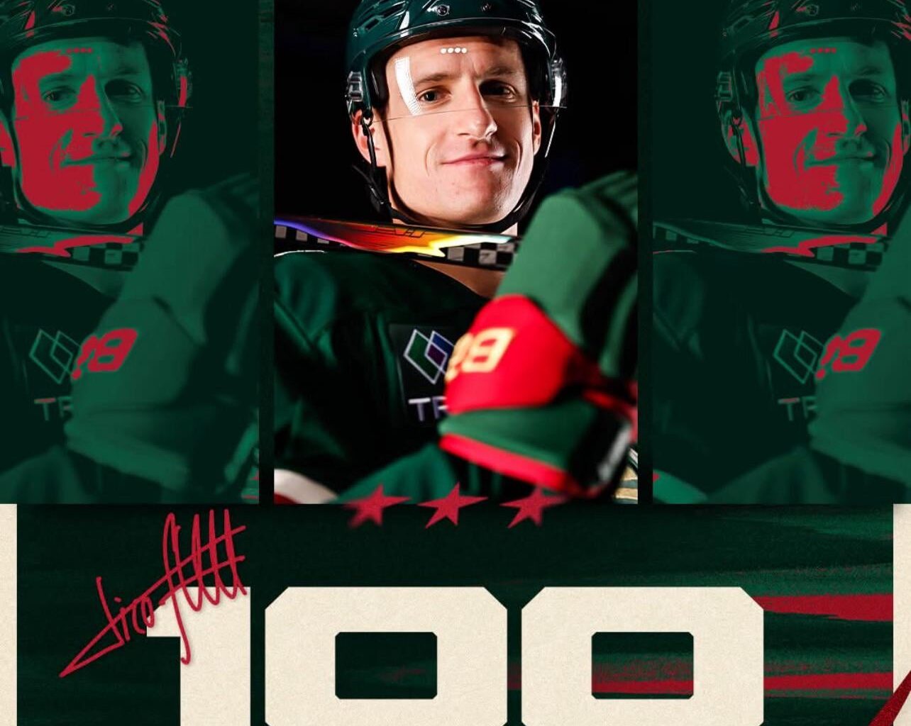 100 career points for Sturm