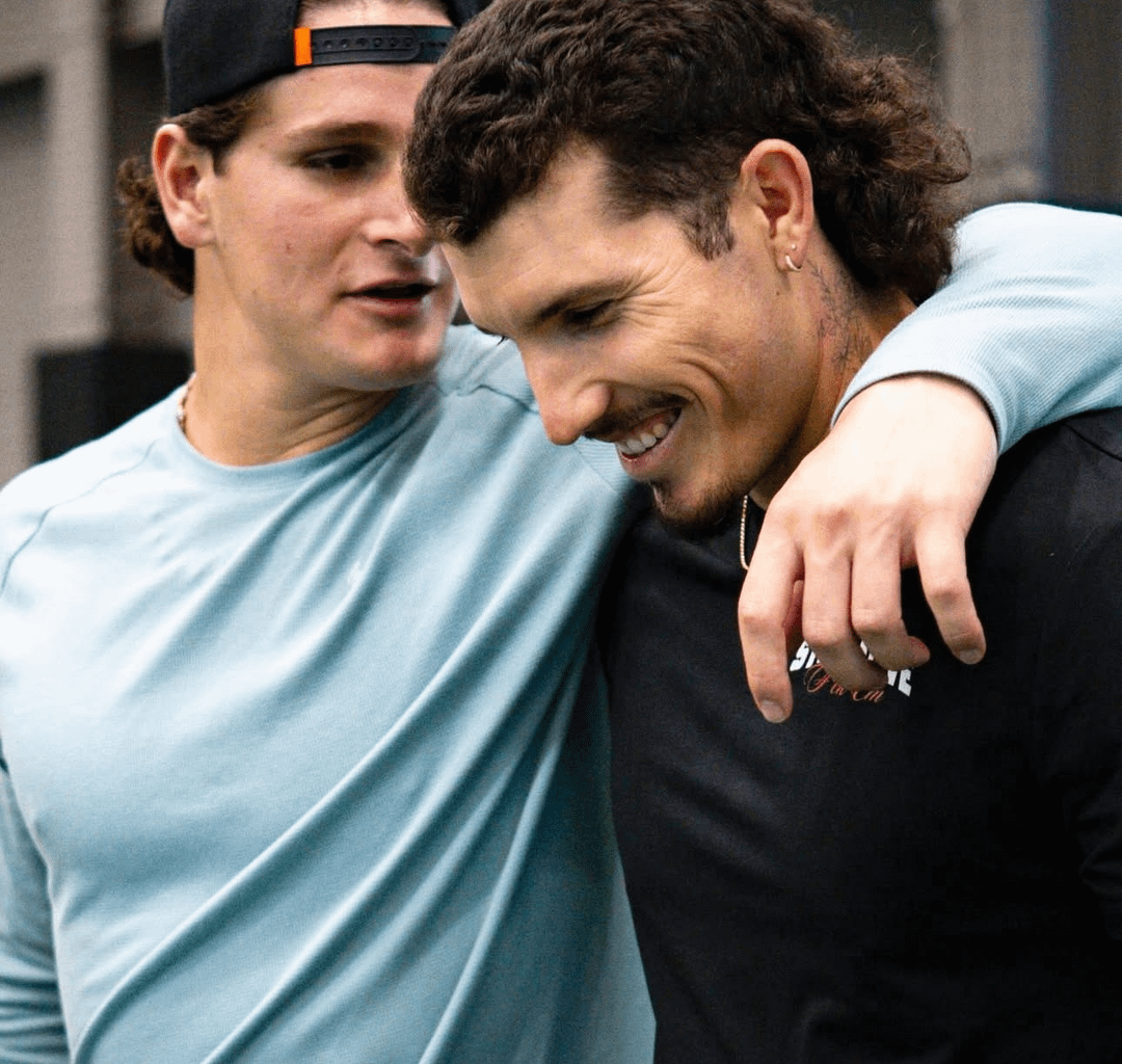 Duran taking the young guys under his wing this offseason 💪 (via RedSox instagram today)