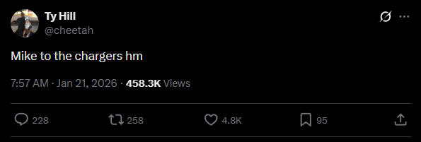 Tyreek Hill on Mike McDaniel