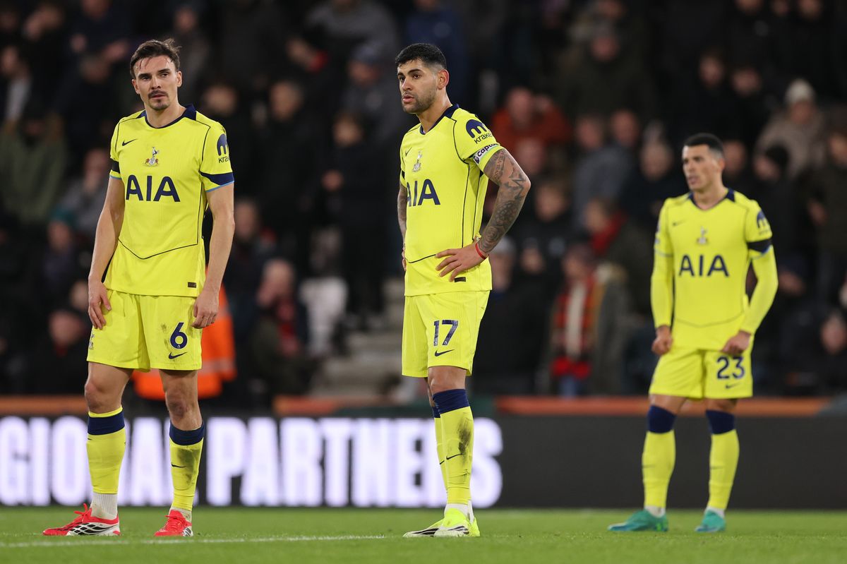 Joao Palhinha, Cristian Romero and Pedro Porro 