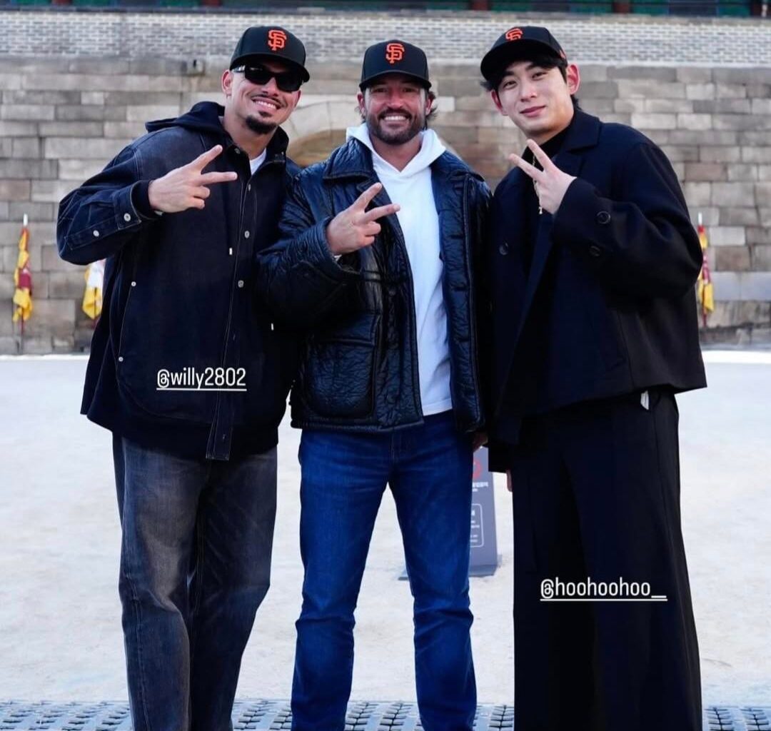 Willy Adames, Jung Hoo Lee & Tony Vitello ✌️✌️✌️