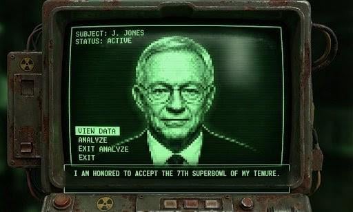 Jerry Jones in the year 2070