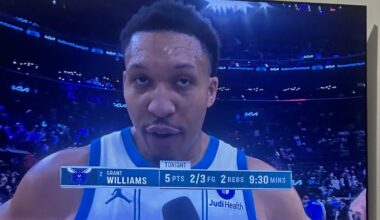 Just saw our boy Grant Williams get an interview with 5 pts at half. What other Mavs players of all time get(will get) the “good riddance”treatment?
