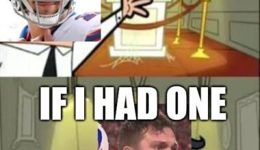 *Playoff Josh Allen has entered the chat*