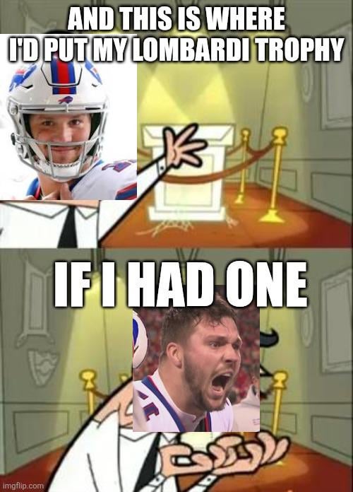 *Playoff Josh Allen has entered the chat*
