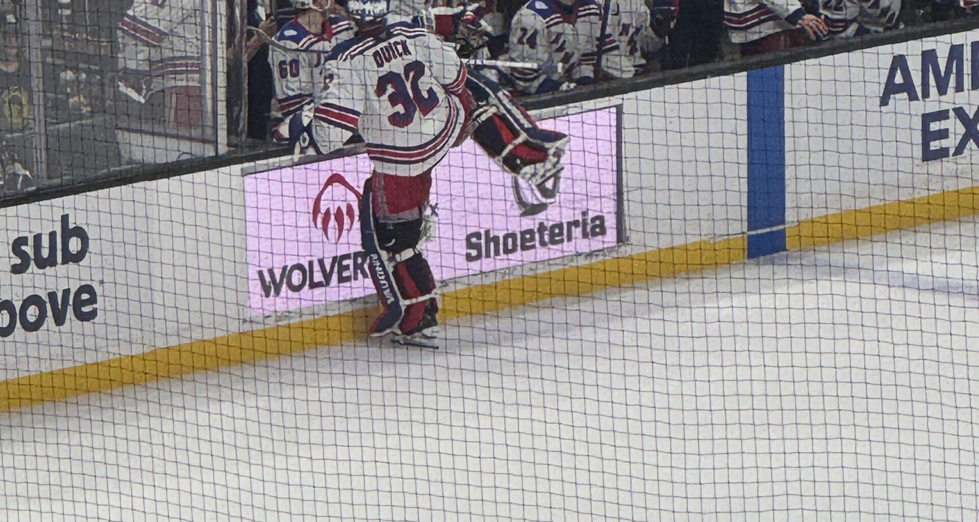 Jonathan Quick exiting the LA ice for probably the last time.