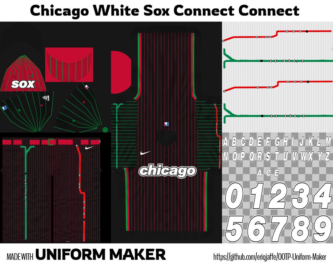 White Sox Jersey Concept based on CTA