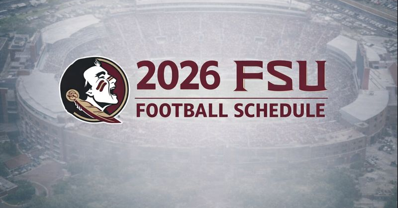 Florida State Seminole Football: 2026 schedule released