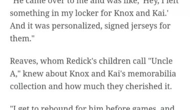 Austin gave JJ’s sons, who call him “Uncle A”, personalized jerseys after they lost their sports memorabilia collection in the fires 😭🙏