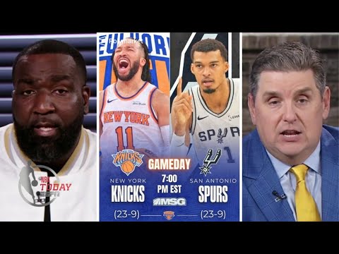 NBA Today | Windhorst believes Brunson will lead Knicks beat Wemby and Spurs tonight