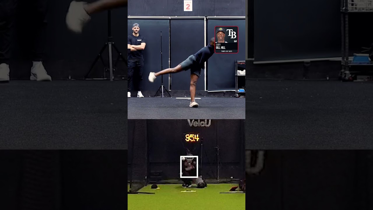 Rays RHP Gary Gill-Hill Throws 97 MPH