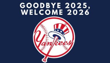 A Quiet Offseason For The New York Yankees, 2025 Coming To A Close, Welcome 2026