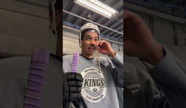 The concept of leaving your Christmas decorations up until May #lakings #hockey