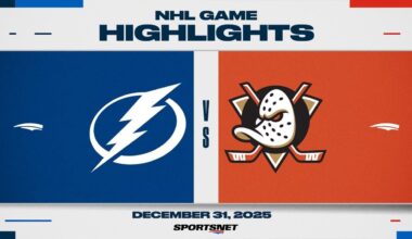 NHL Highlights | Lightning vs. Ducks - December 31, 2025