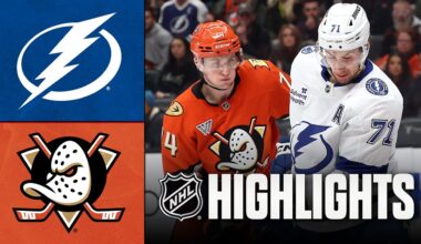 Lightning vs. Ducks | NHL Highlights | December 31, 2025