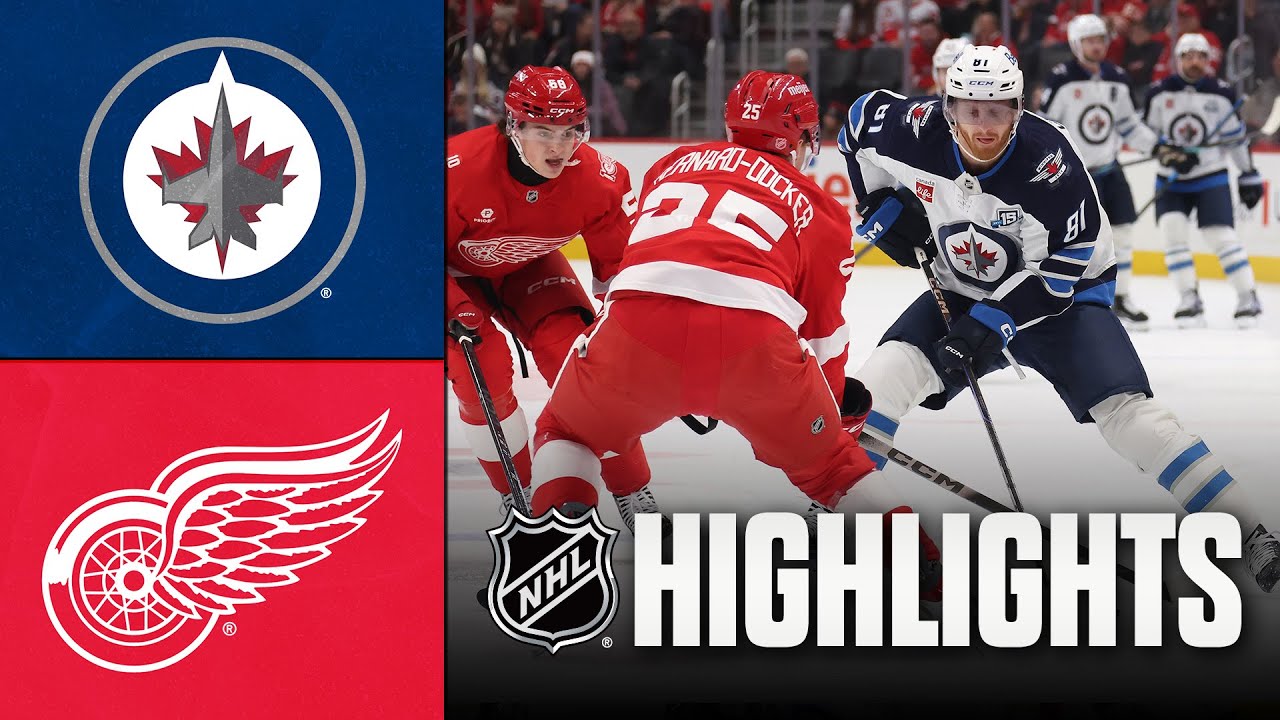 Jets vs. Red Wings | NHL Highlights | December 31, 2025