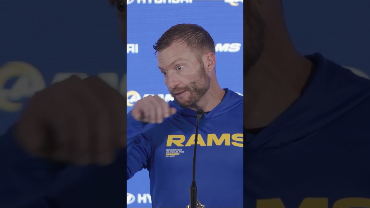 "Matthew Stafford is very knowledgeable!" 🧠 #rams #nfl #shorts