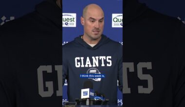 Mike Kafka on heading into a divisional game #shorts #nfl #Giants #newyorkgiants