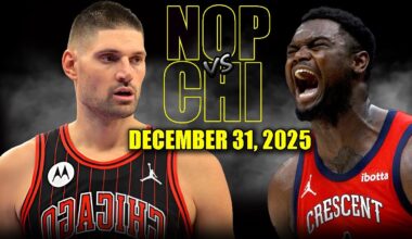 New Orleans Pelicans vs Chicago Bulls Full Game Highlights – December 31, 2025 | NBA Season
