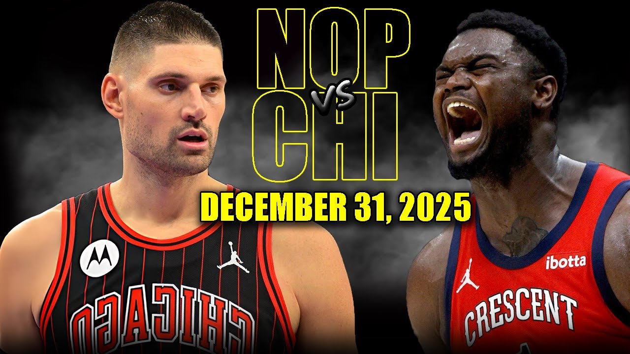New Orleans Pelicans vs Chicago Bulls Full Game Highlights – December 31, 2025 | NBA Season