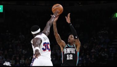 Adem Bona 🏀 | Philadelphia 76ers ⚔️ Memphis Grizzlies | 30.12.2025